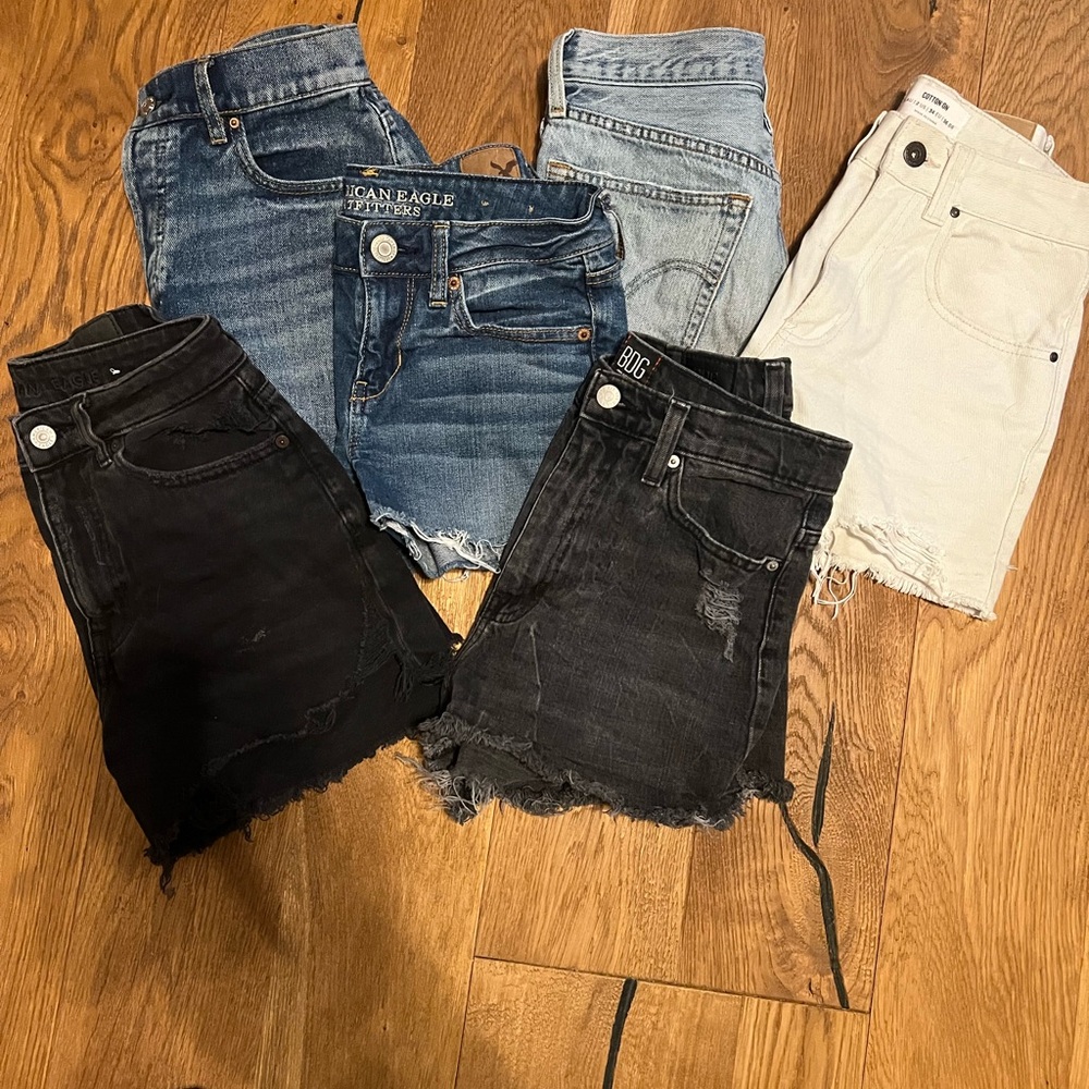American Eagle Denim Shorts Bundle
